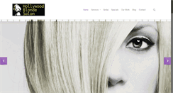 Desktop Screenshot of hollywoodblondesalon.com